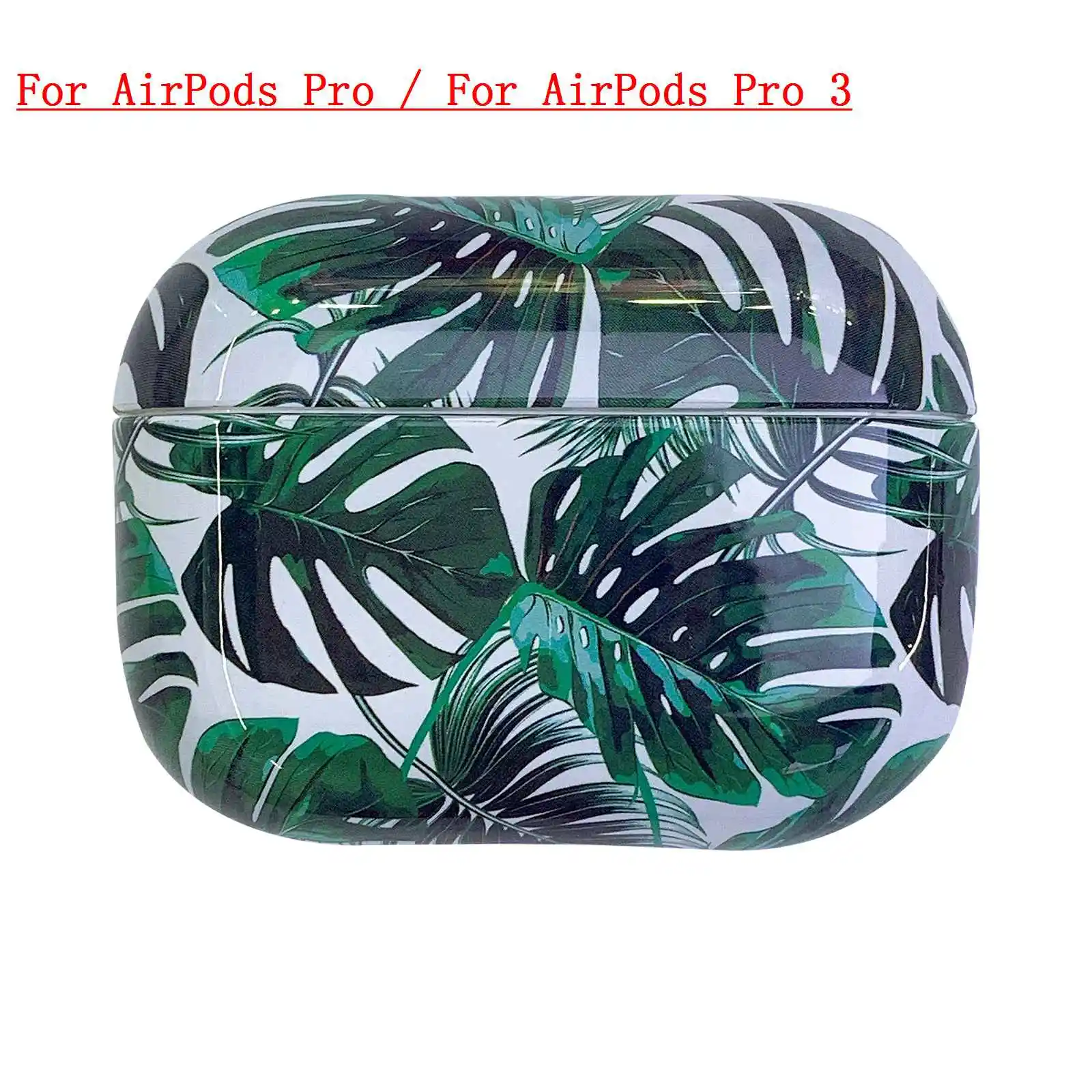 B11 For AirPods Pro Для AirPods Pro для переноски 1/2/3 чехол роскошный цветной чехол с цветочным рисунком для AirPods Беспроводной наушники чехол жесткий чехол fundas - Цвет: B11 For AirPods Pro