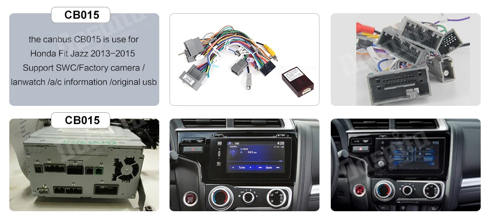 Dasaita 10," ips Android 9,0 Автомагнитола TDA7850 для Honda Fit Jazz gps 2013 Bluetooth автомобильный стерео Мультимедийный Плеер