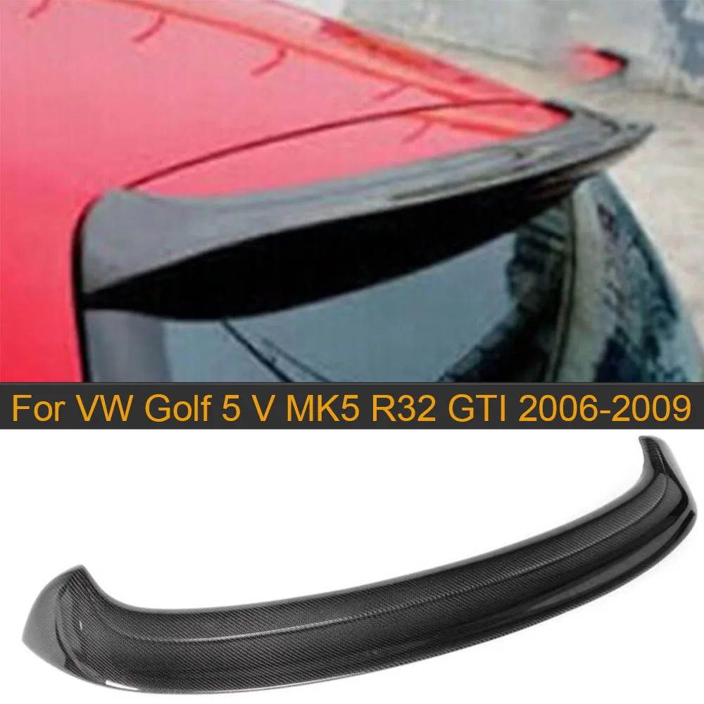 

Спойлер на крышу из углеродного волокна, для Volkswagen VW Golf 5 V MK5 Standard 2006-2009, серого цвета