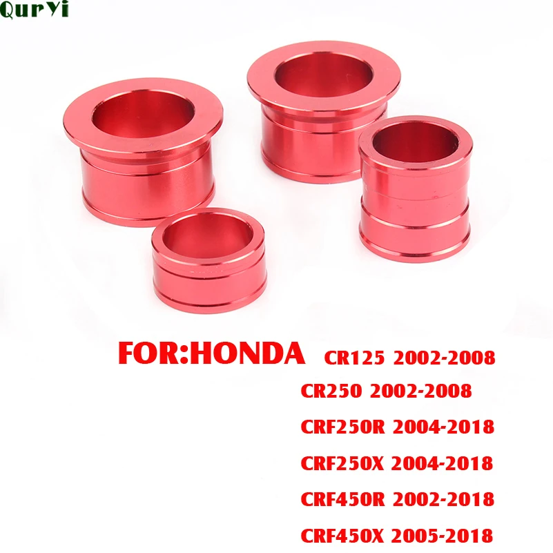 Прокладка ступицы переднего и заднего колеса для Honda CR125R CR250R 2004-2007 CRF250R CRF450R 2005-2016