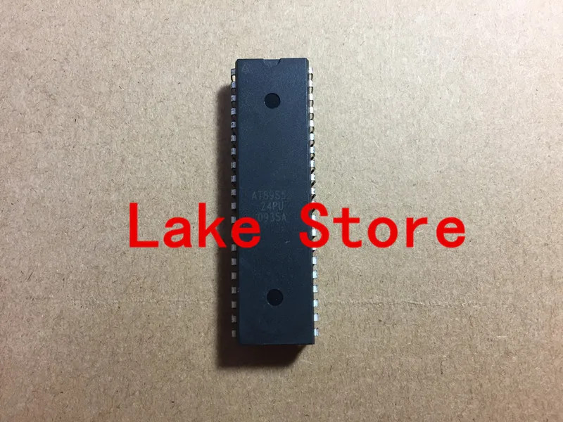 5 unids/lote AT89S52-24PU DIP40 AT89S52-24PC 89S52 AT89S52-24PI