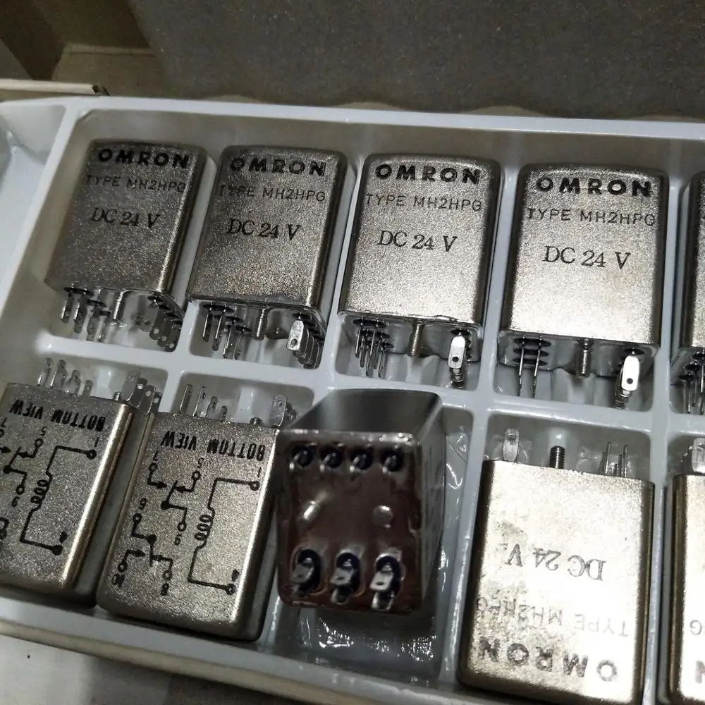 MH2HPG 24 В постоянного тока фиксирующее Магнитное реле 10 контактов|Реле| |
