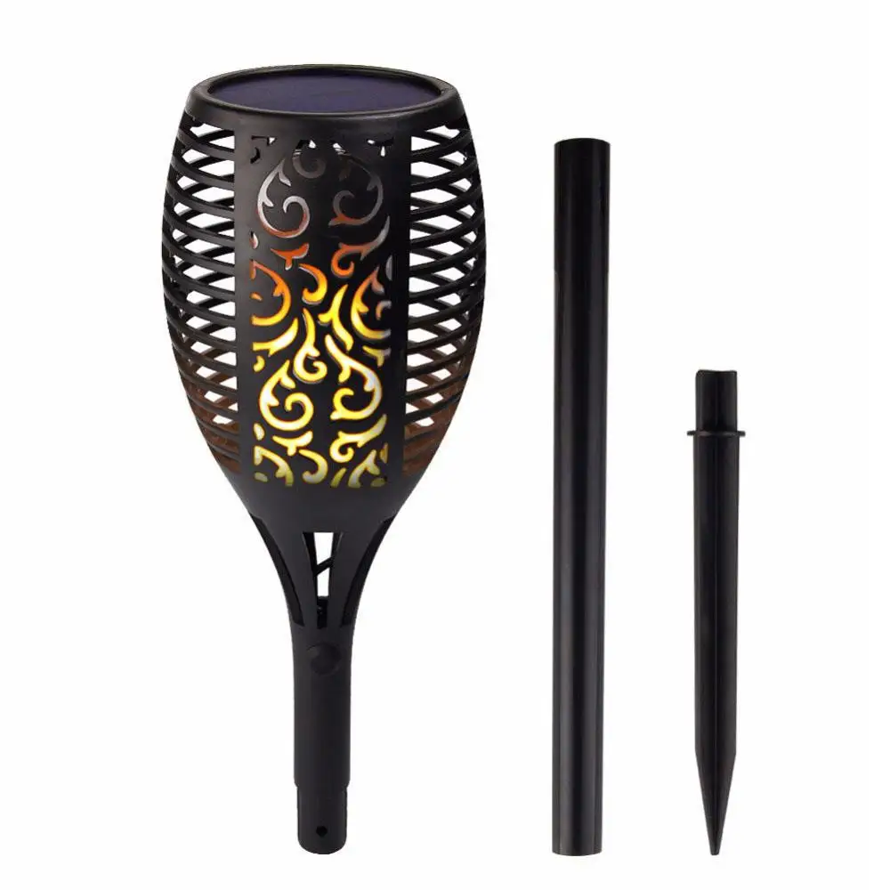 

Flame Light Lawn Light Lawn Lamp Landscape Lights Home Flickering Garden Solar Durable