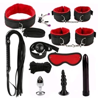 exotic sex products for adults games leather bondage bdsm kits handcuffs sex toys whip gag tail plug women sex accessories