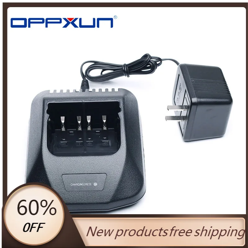 OPPXUN KSC 15 Зарядное устройство для Kenwood TK3107 TK2107 TK378 TK378G TK278 TK278G KNB 14 Батарея|Запчасти и