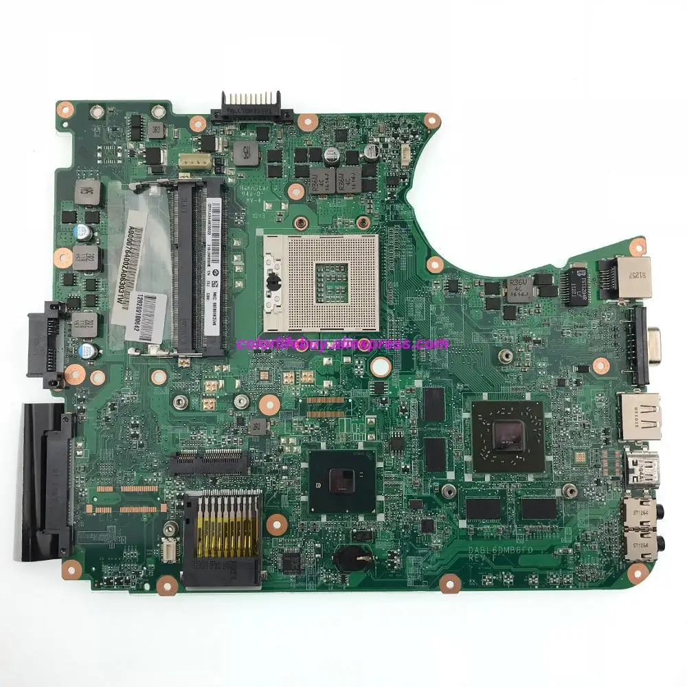 Genuine A000076400 DABL6DMB8F0 w HD5650 Graphics Laptop Motherboard for Toshiba Satellite L650 L655 Notebook PC