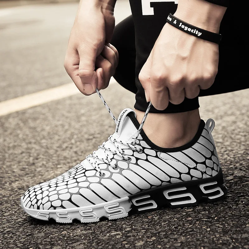 Высокое качество дышащая повседневная обувь для мужчин 2018 модные дизайнерские