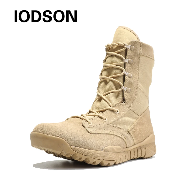 Осенние уличные армейские ботинки мужские военные тактические специального