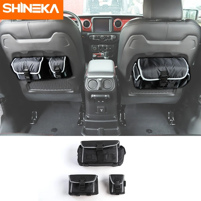 

SHINEKA для Jeep Wrangler JL Rubicon JK TJ 1997-2021 сумка для хранения органайзеры для заднего сиденья дверные сумки автомобильные аксессуары
