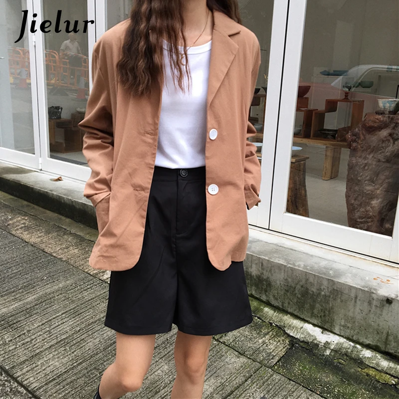 Jielur 6 Solid Color Harajuku Long Sleeve Crop Top Autumn Winter Slim Basic Tshirt Women All-match Purple Korean T Shirt Femme | Женская