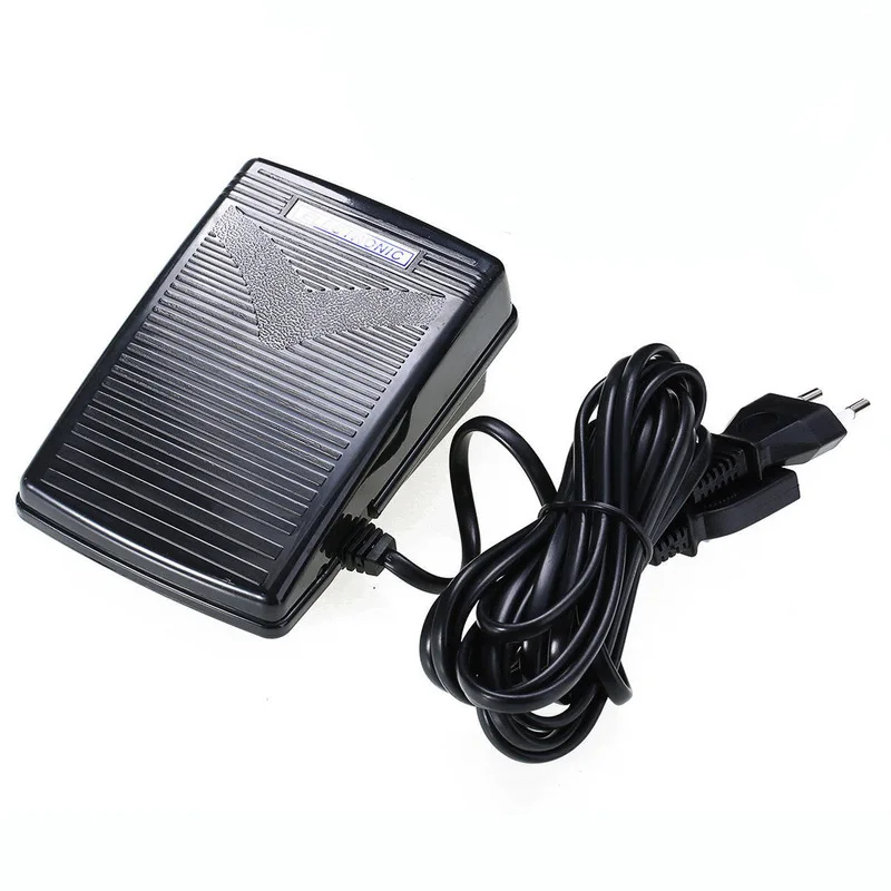 EU Plug 110-220V черная домашняя швейная машина педаль с управлением шнуром питания для