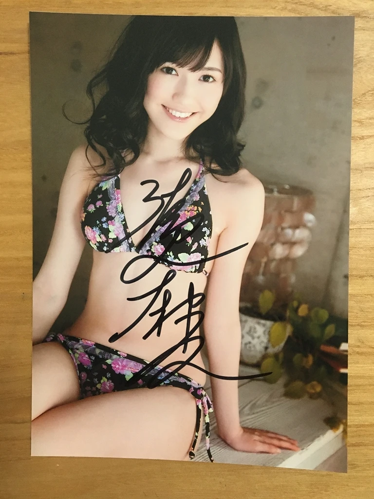 Ручная подпись Mayuyu Watanabe Mayu фото с автографом 5*7 автограф в чернилах 06202002|Открытки