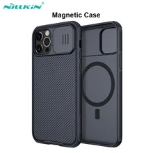 Case For iPhone 12 Pro Max NILLKIN Camshield Pro Camera Protection Magnetic Case For iPhone 13 Pro Max Cover For iPhone 11/12