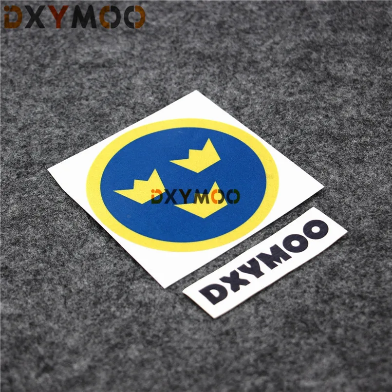 Швеция наклейки для автомобиля ВВС Roundel забавные виниловые Водонепроницаемые