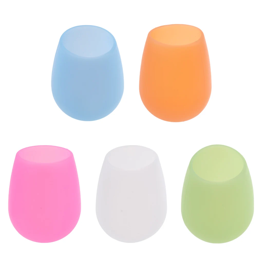 Высококачественный Небьющийся силиконовый бокал для красного вина вечерние