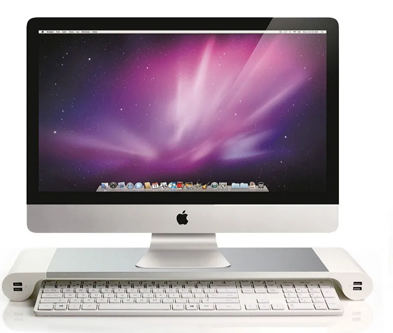 DL TC1 алюминиевая настольная подставка для монитора ноутбука нескользящая с 4