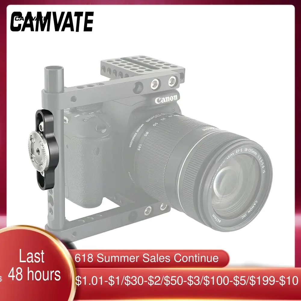 CAMVATE Стандартный ARRI Rosette соединительное крепление с M6 нитка и 1/4 &quot 20 резьбовые