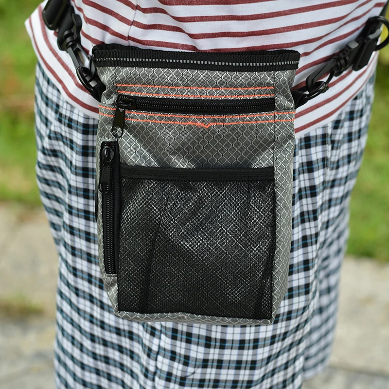 Поясная Сумка для питомцев D2024 портативная уличная сумка кормления собак и кошек