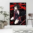 Akame Ga Kill Anime Плакаты для девочек and printing, настенное искусство, декоративная картина на холсте для гостиной, домашний декор без рамки
