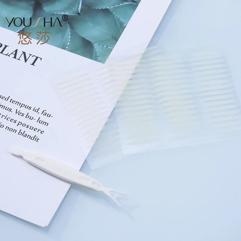 Скрытая дышащая вязкость век наклейки 48 задний мешок оливкового типа YS038 |