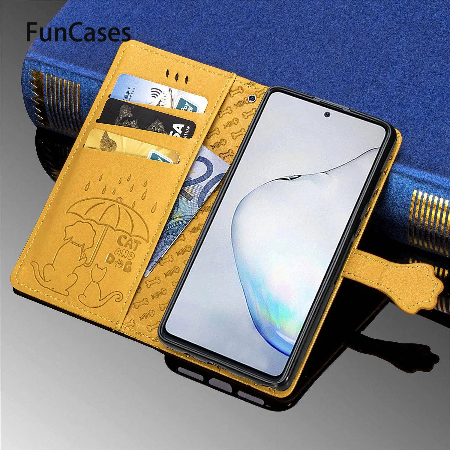 Чехол для телефона с мультяшным котом capinha Samsung A70 глянцевый Galaxy telefon A7 2019 чехол из