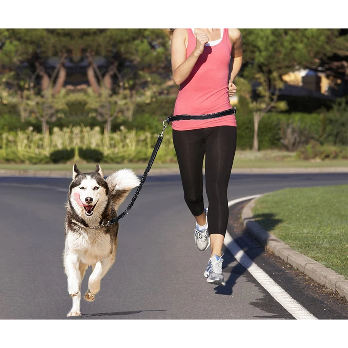 

Регулируемый поводок для собак, для прогулок, бега, пробежек, свинцовый поясной ремень, нагрудный ремень
