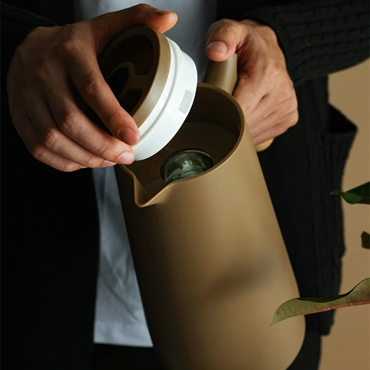 Термос стеклянный для кофе чая молока 1 л |