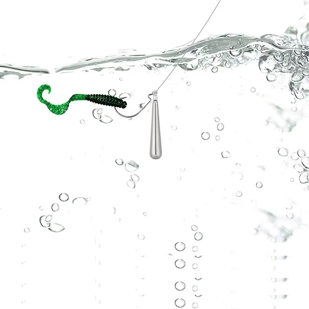 35-28g High Quality Sinker Hook Connector Fishing Tungsten Fall Line Quick Release Casting Additional Weight Tool | Спорт и