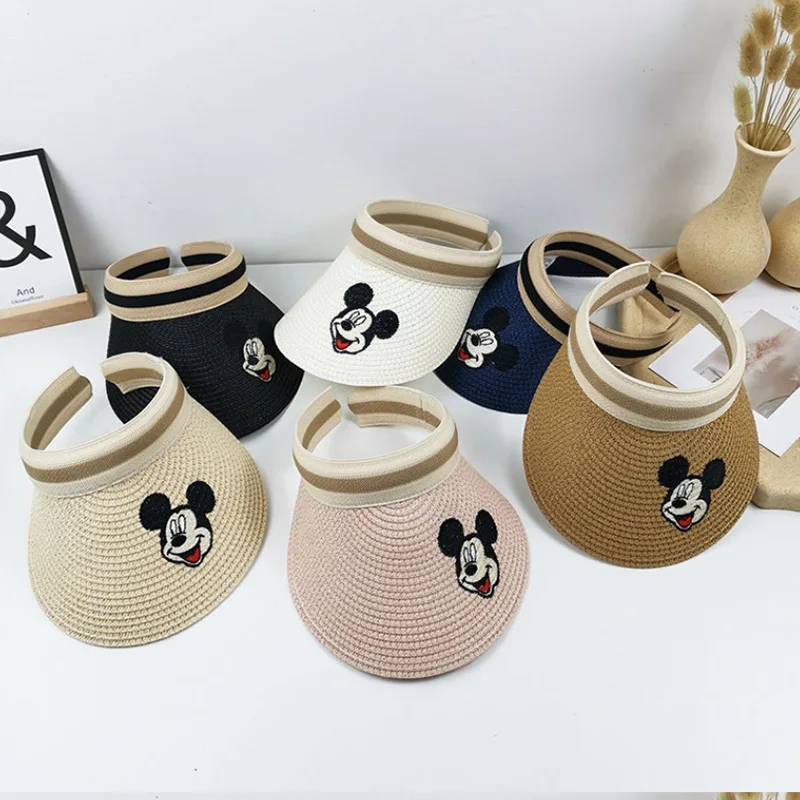 

Disney 2021 New Children's Cartoon Hat Boys and Girls Sunshade Baseball Hat Hip Hop Sun Hat Mickey Mouse Series baby hat