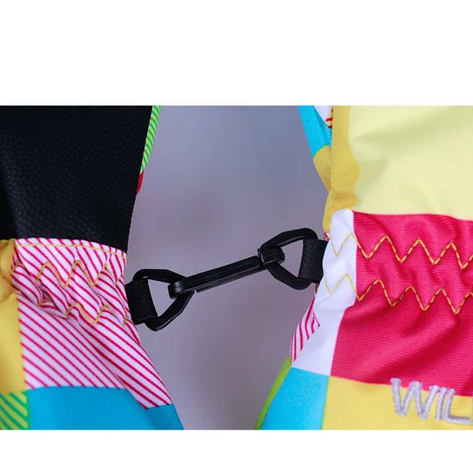 

Childrens Warm Ski Gloves Winter Snow Windproof Waterproof Breathable Plaid Printing Full Finger Gloves for Boy Girls Guantes