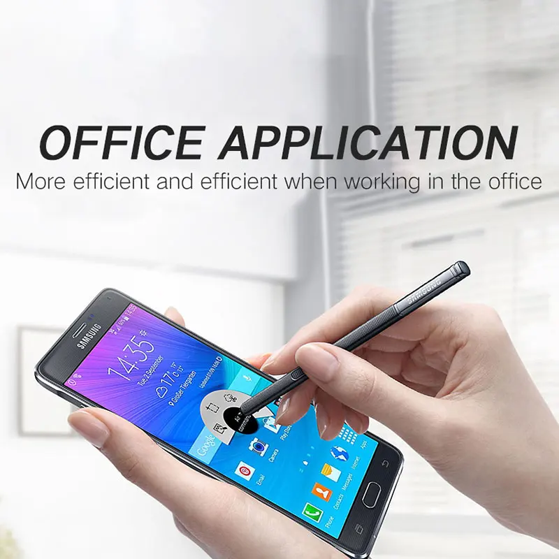 100 original samsung galaxy note4 pen active stylus s pen stylet caneta touch screen pen mobile phone note 4 waterproof s pen free global shipping