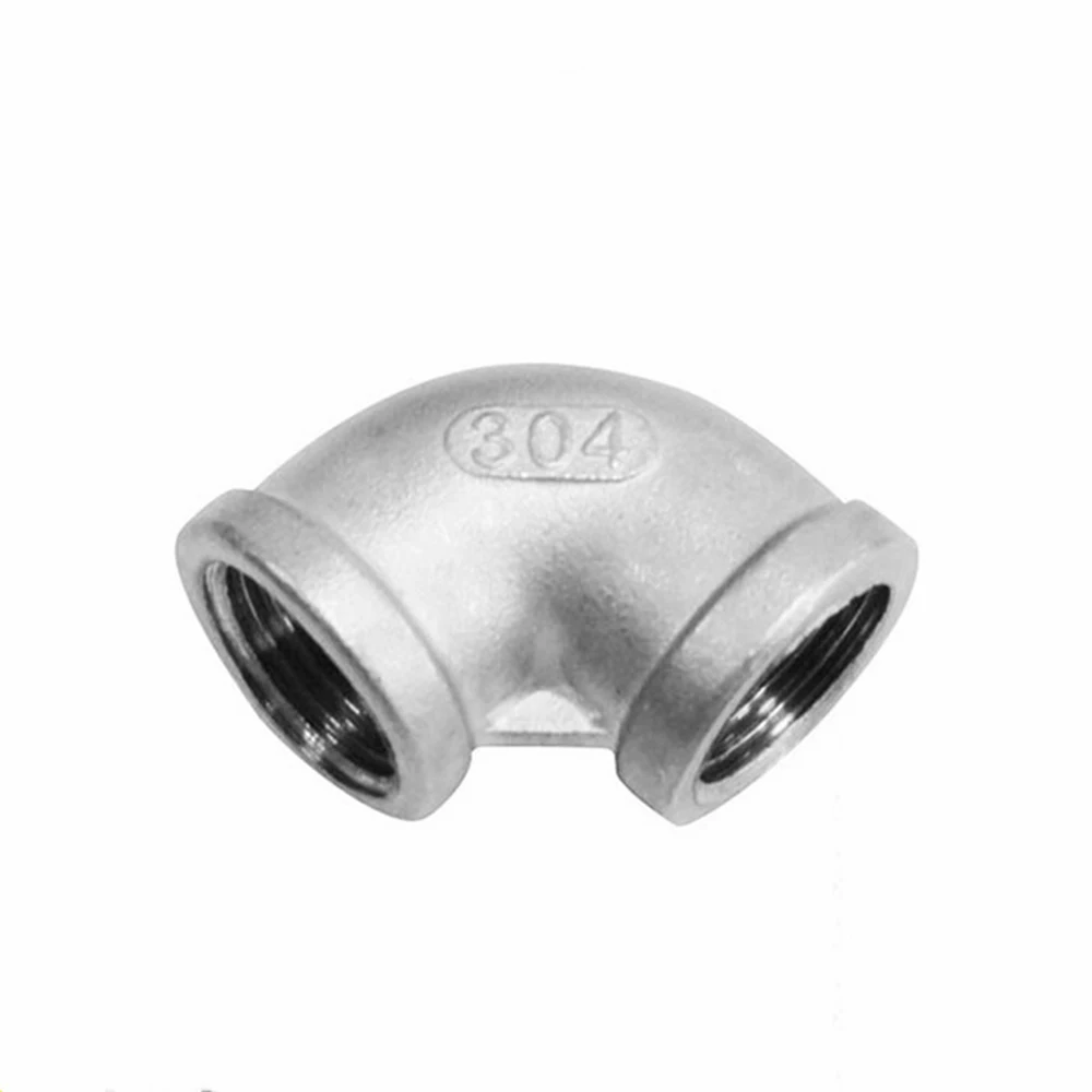 Новинка 1/4 &quotbsp локоть угол 90 градусов нержавеющая сталь 304 гнездо с резьбой для