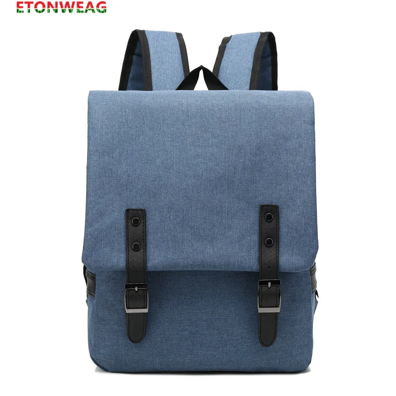 Классический мужской рюкзак из ткани Оксфорд дорожная сумка для ноутбука 15