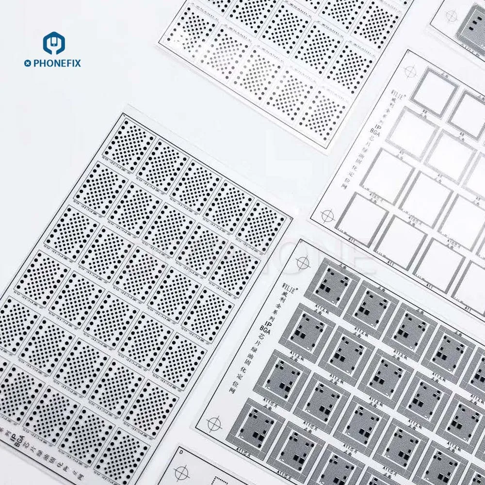 Зеленая УФ паяльная маска чернила трафарет для реболлинга BGA ремонт потеря