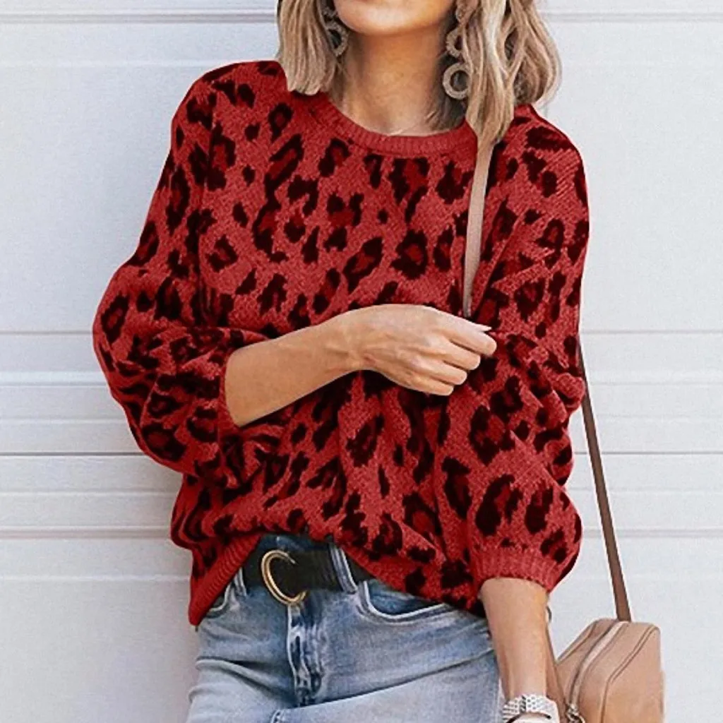 Women's Sweater Fashion Solid Casual O-Neck Shoulder Cotton Pocket Knitted Top Ladies Grils Women Winter New | Мужская одежда