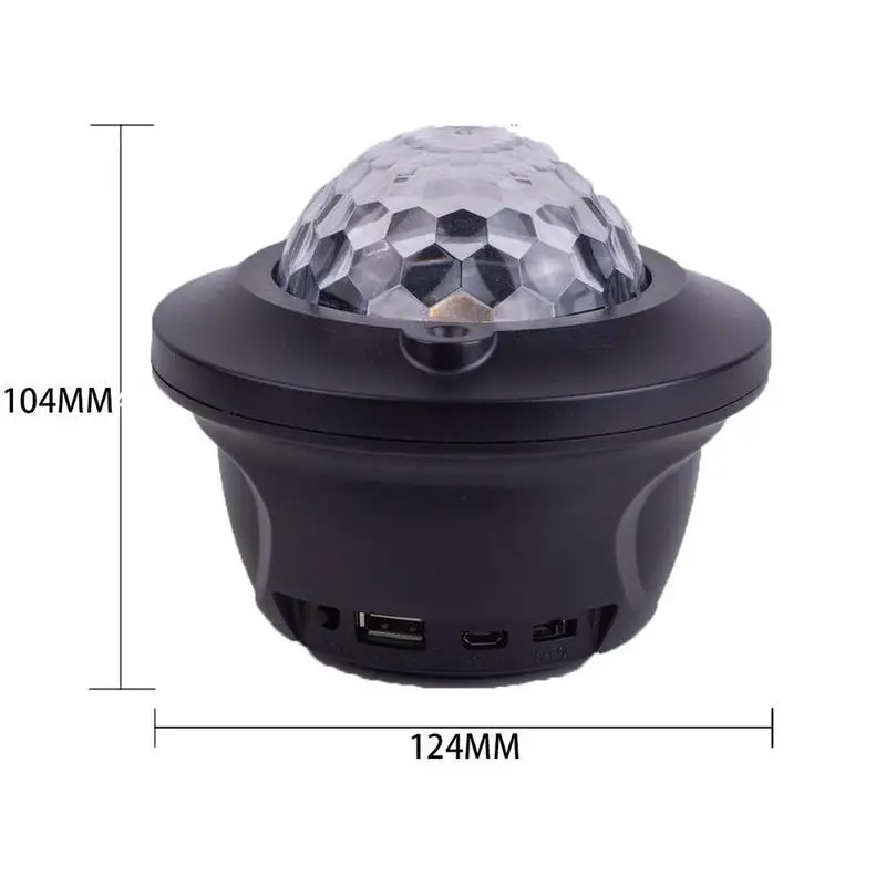 

Bedroom Led Starry Sky Light Galaxy Projector Bluetooth Starry Control Usb Player Colorful Night Music Light Voice Decorati P5W1