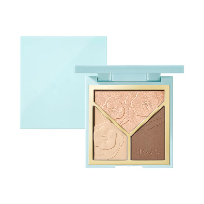 

Makeup Hand-Painted Light and Shadow Stereo Repair Plate Stereo Natural Shadow Shading Powder Highlight Blush One-Piece Plate
