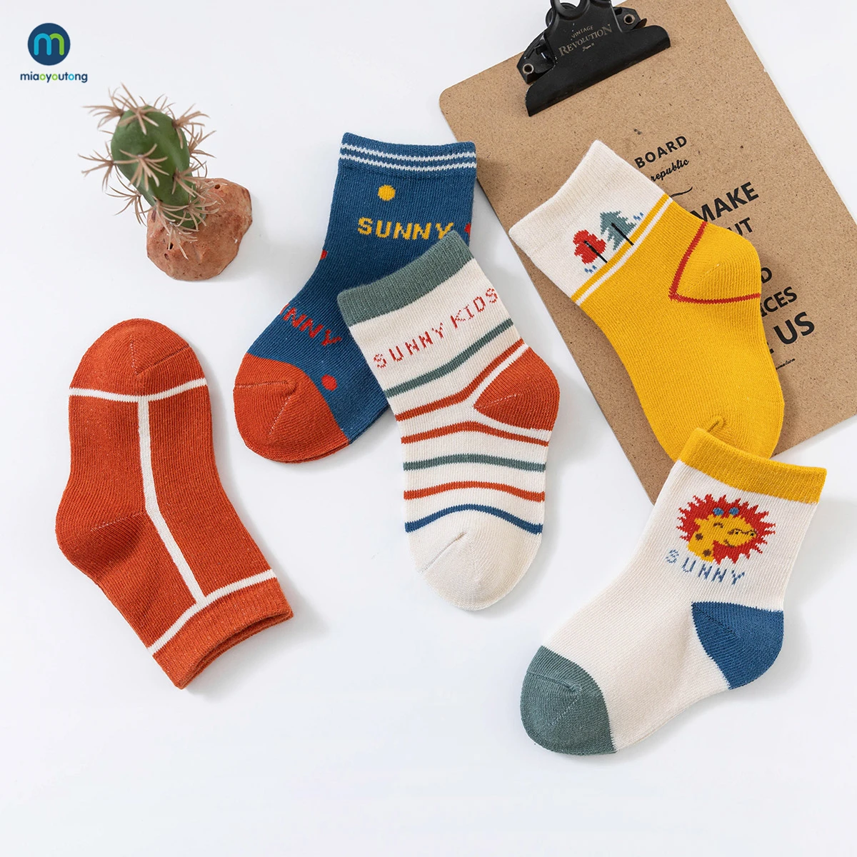5 цветов осенне зимние милые Мультяшные детские носки удобные хлопковые