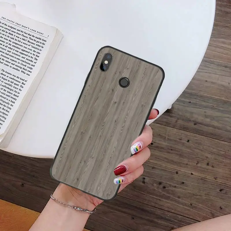

Wood Grain Art aesthetics Phone Case For Xiaomi Redmi note 7 8 9 t k30 max3 9 s 10 pro lite