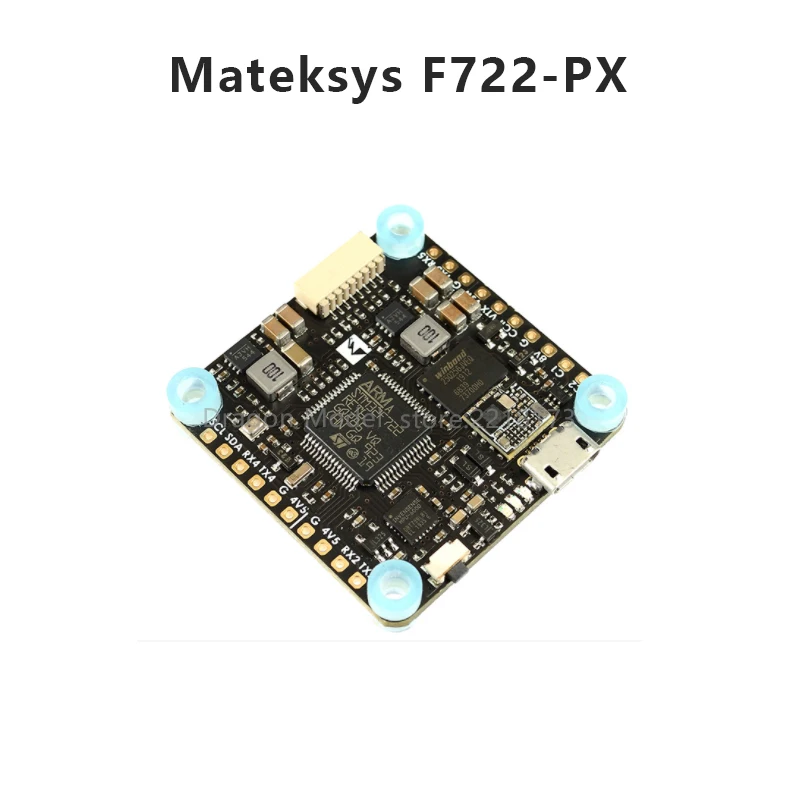 

MATEK Systems F722-PX Flight Controller STM32F722 MPU6000 BMP280 Pixel OSD 32M Flash Blackbox for RC Drone Airplane