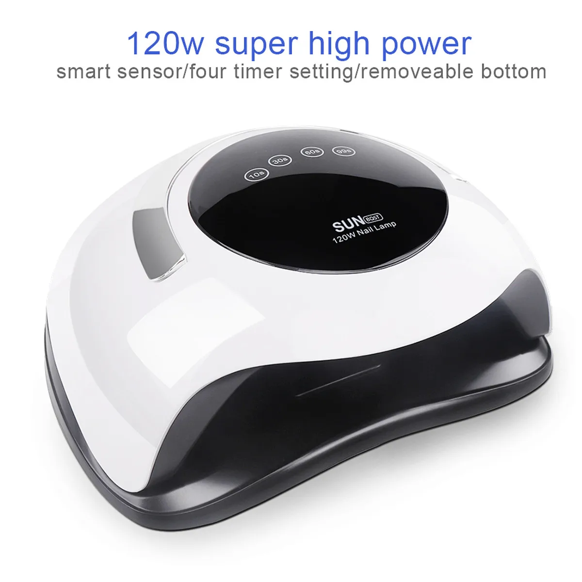 120W High Power Nail Dryer Fast Speed Gel Light Nail Lamp LED UV Lamps For All Kinds of Gel With Timer And Smart Sensor 36LEDs