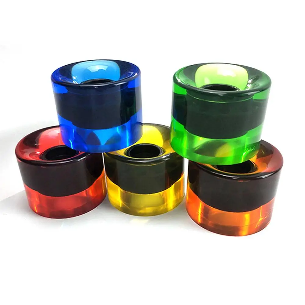 4 шт./компл. скейтборд крейсера колеса Пустой Pro 60X45 мм лонгборд длиной 22 дюйма