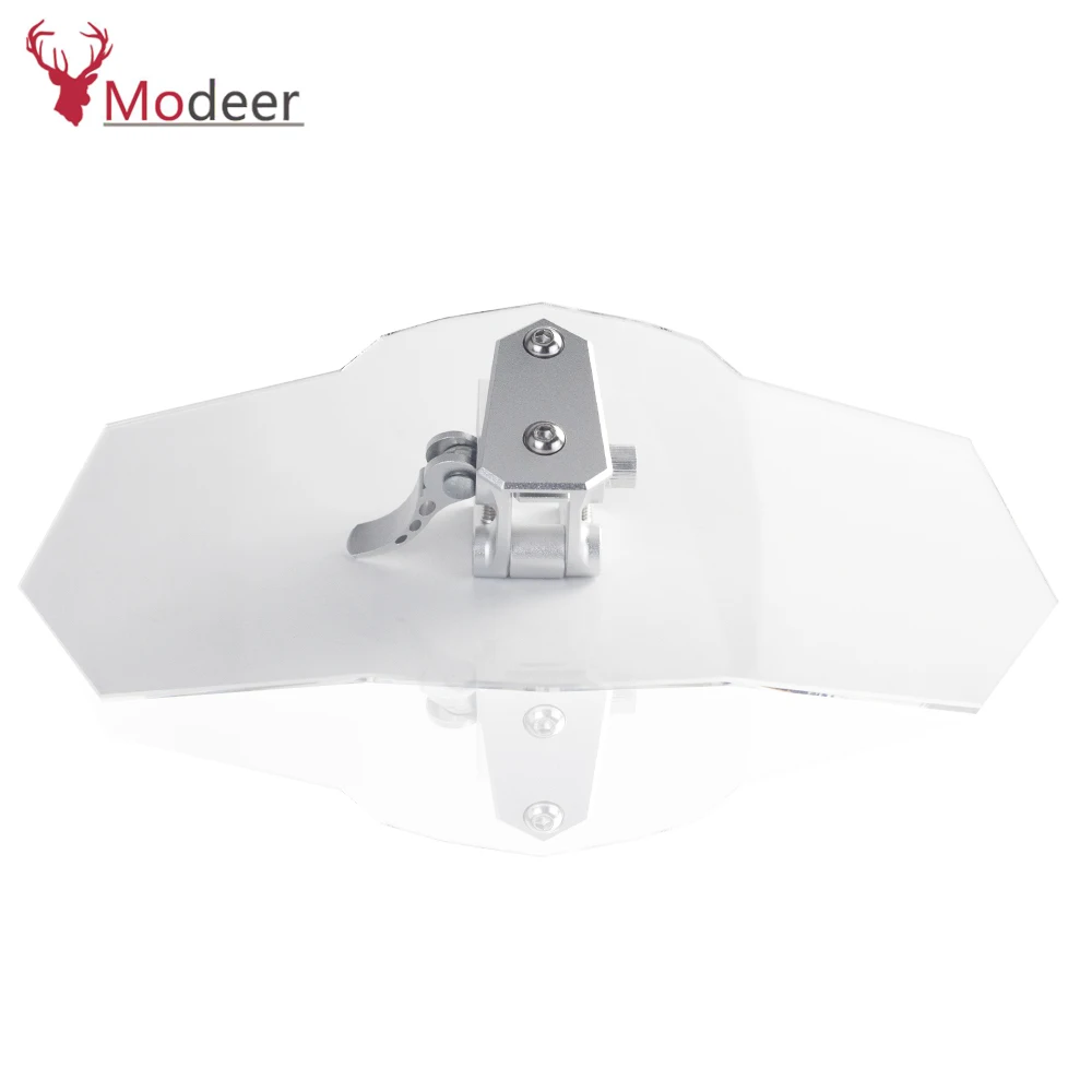 Универсальный увеличенный лобовое стекло мотоцикла для YAMAHA MT07 MT 03 09 10 TMAX530 SX DX Techmax