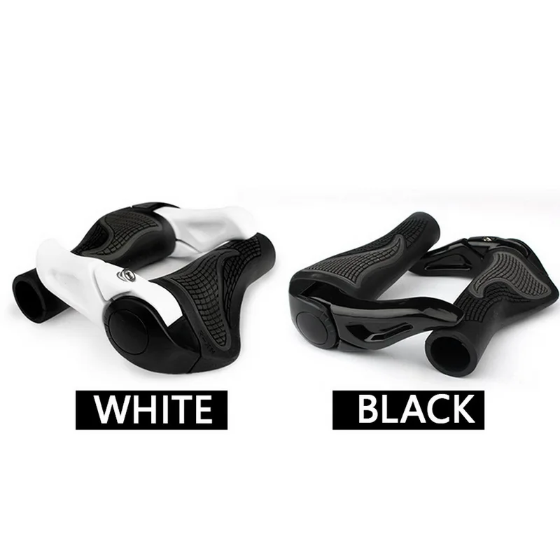 Эргономичные фиксирующие ручки для велосипеда с удлиненной опорой горного 1 пара