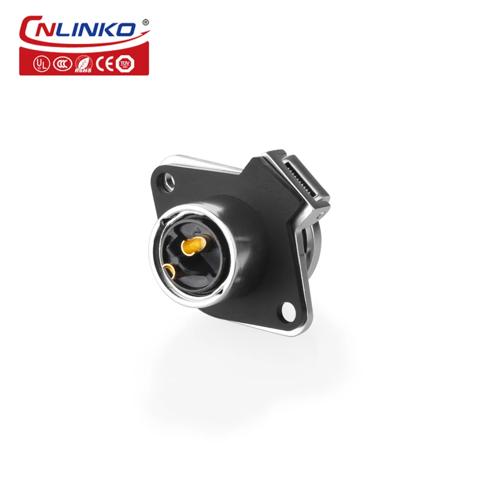CNLINKO M20 YA 2 pin 20A 500V водонепроницаемый круглый Электрический разъем с IP65