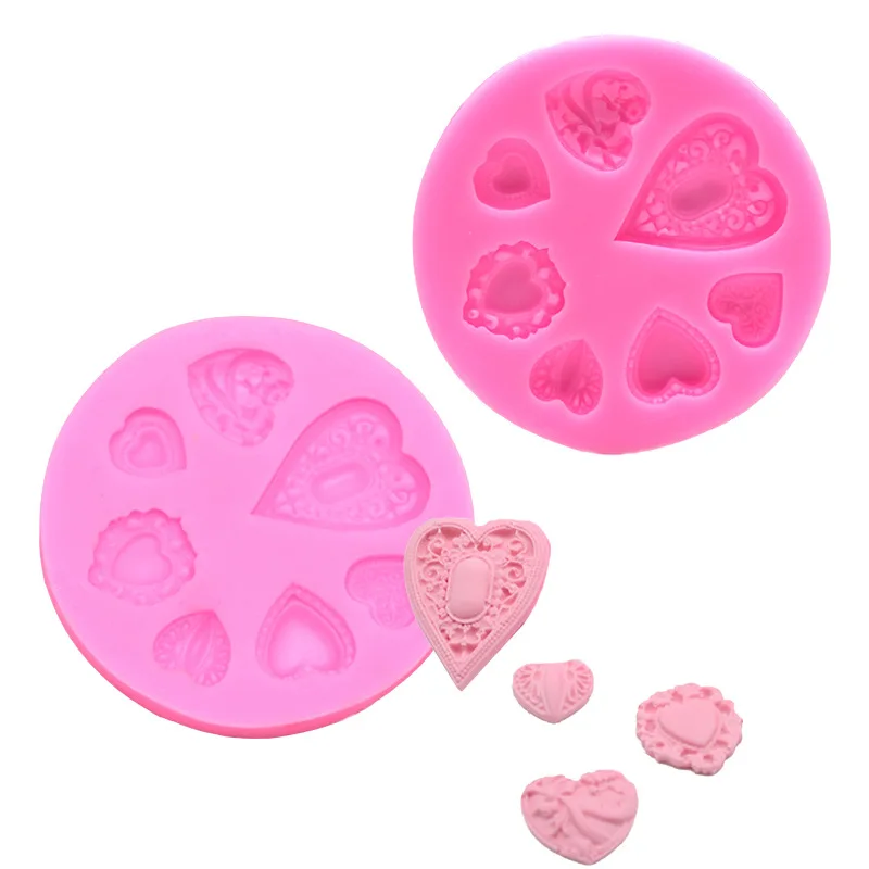 День Святого Валентина семь отверстий драгоценность сердца любовь кирпичная