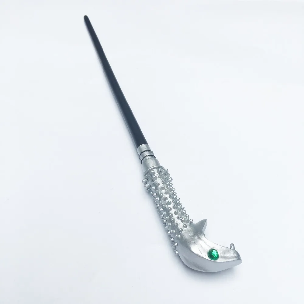 

Newest Metal Core Newest Quality Deluxe Harry Moive Lucius Malfoy Magic Wands/Stick with Gift Box Packing