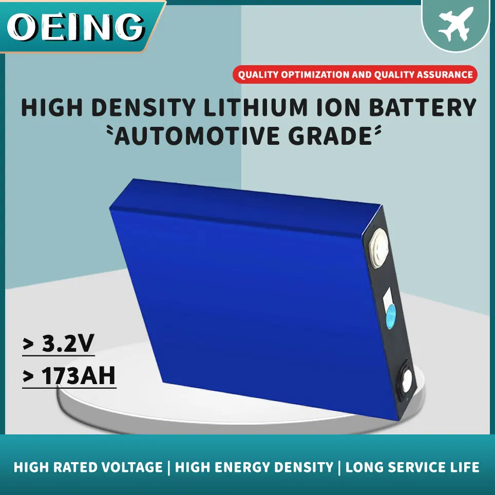 

8PCS Orginal Lifepo4 3.2V 173Ah Brand New High Power Rehcargeable Battery For EV RV Golf Car Boat EU US free shipping
