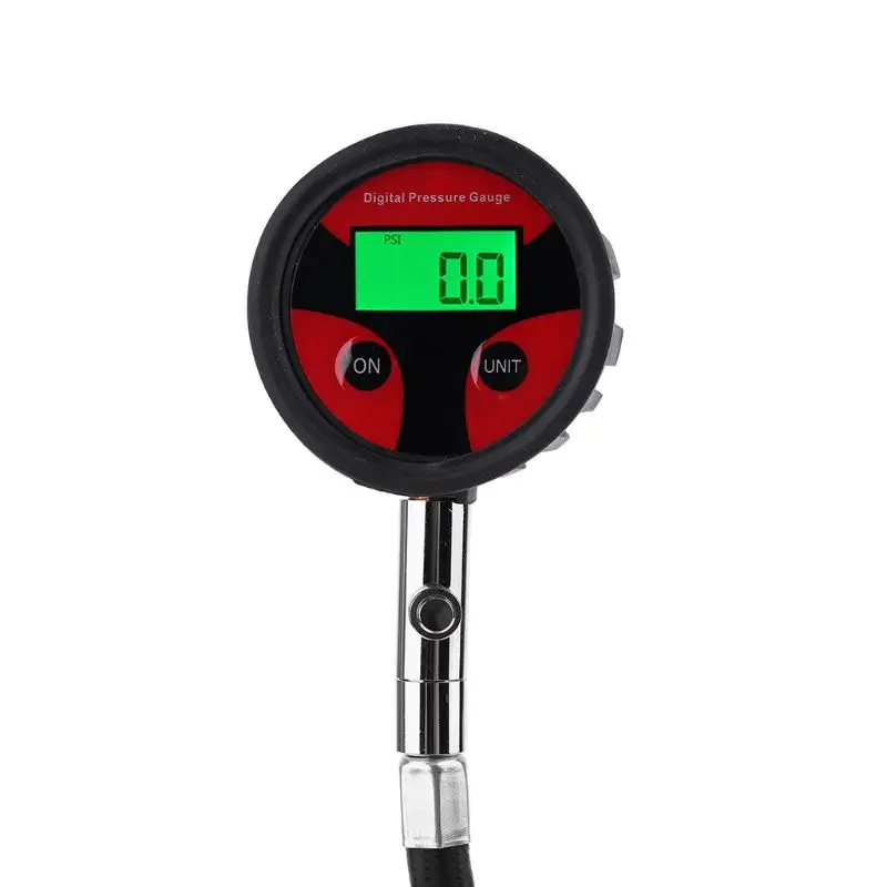 LCD цифровой датчик давления воздуха в шинах 200PSI Высокая точность инструменты