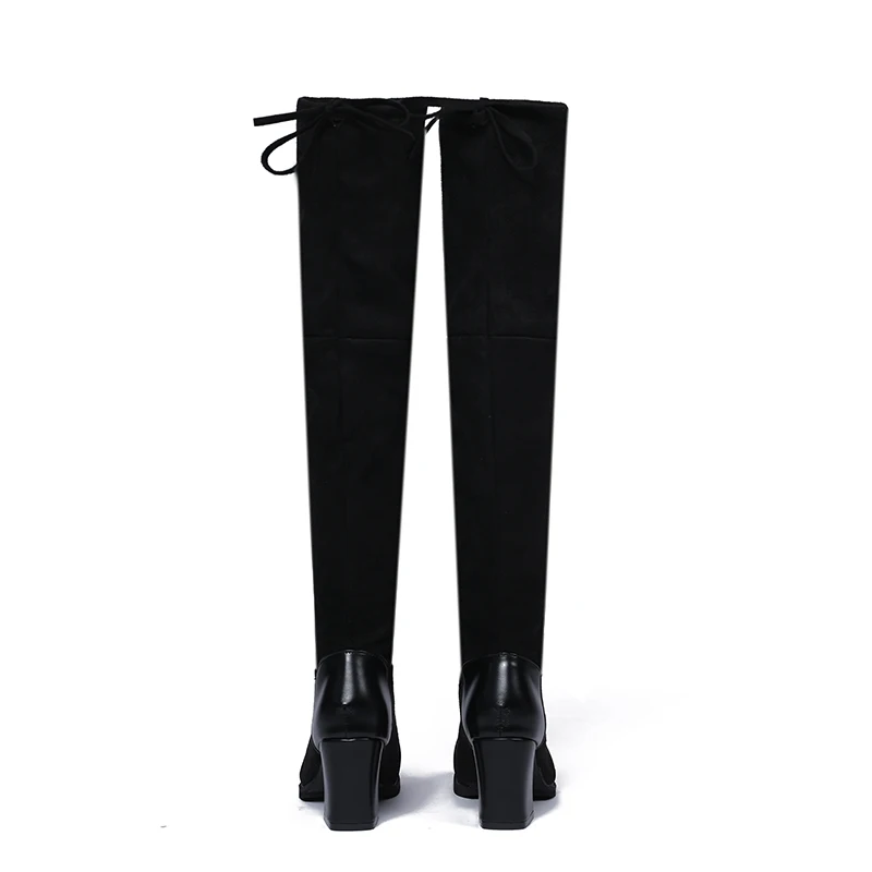 2020 новые сапоги до колена для женщин зимние женские высокие эластичная обувь
